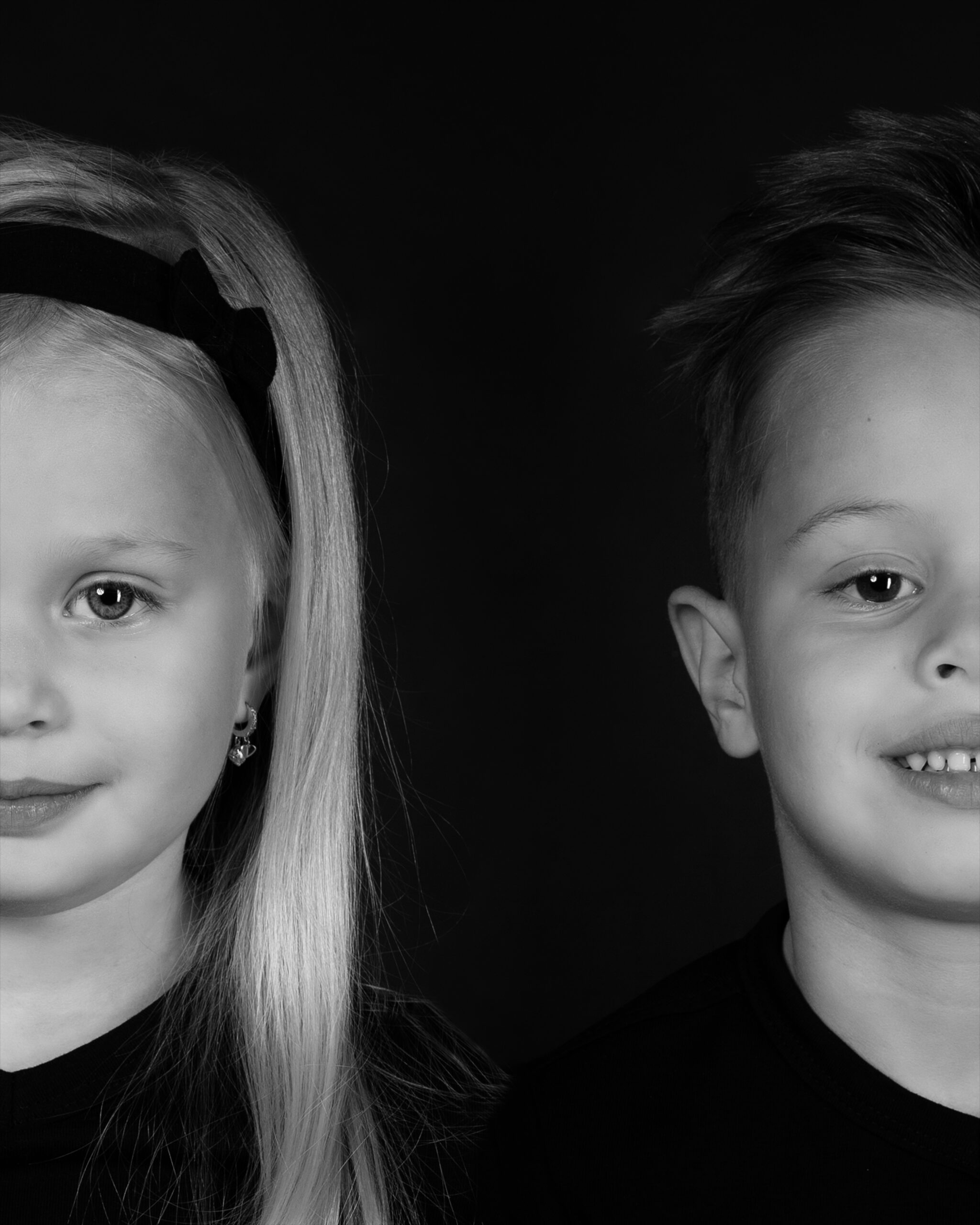 Duo portret split frame